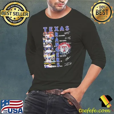 Texas Rangers Signatures Special 2024 shirt