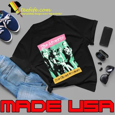 The Adverts One Chord Wonders UK Punk Rock T-Shirt