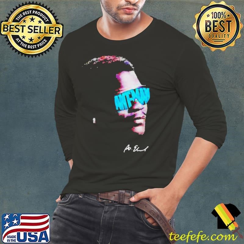 The Ant-Man Big Head Anthony Edwards signature Long Sleeve Tee