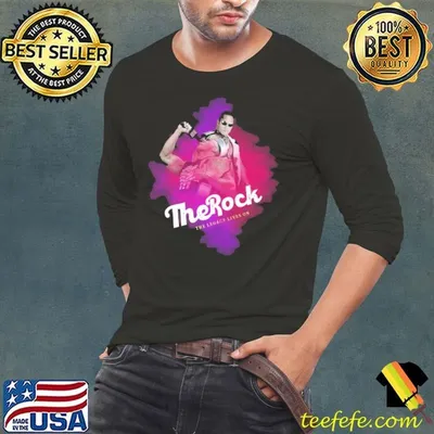 The legacy lives on the rock American professional wrestler Shirt