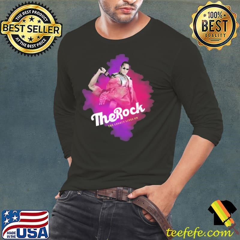 The legacy lives on the rock American professional wrestler Shirt