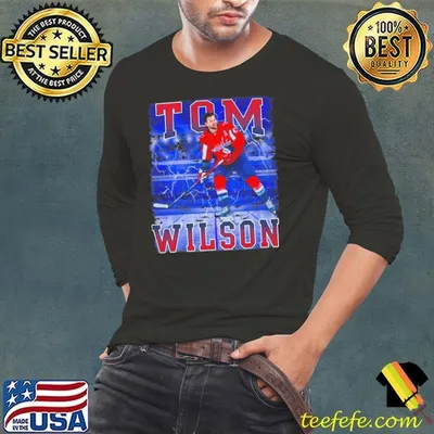 Tom Wilson Canadian professional ice hockey right winger and alternate captain Player T-Shirt
