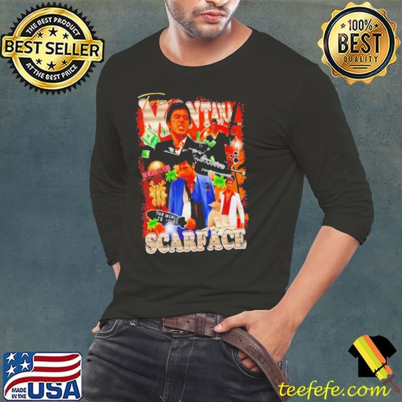Tony Montana the world is yours graphic shirt