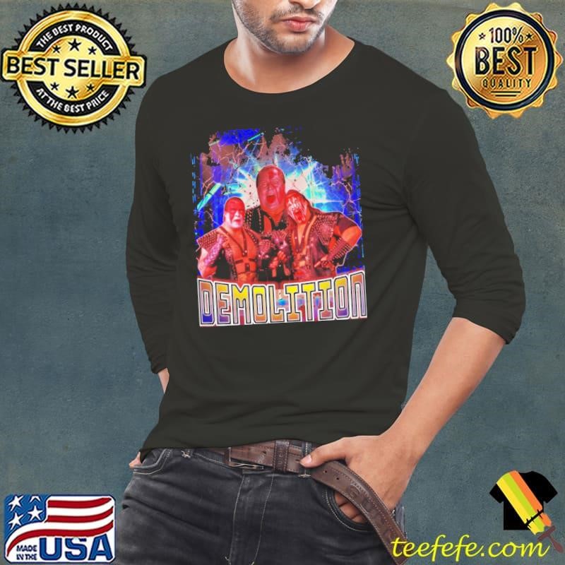 Top DEMOLITION American professional wrestling tag team Long Sleeve Tee
