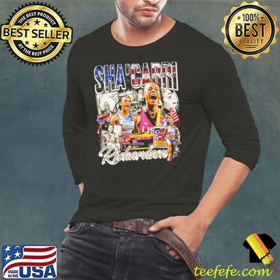 Top Sha'Carri Richardson American track and field sprinter Vintage Bootleg shirt