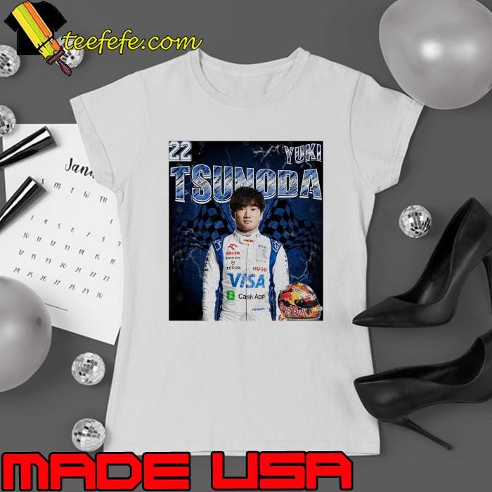 Yuki Tsunoda Japanese racing driver currently competing in Formula One Shirt