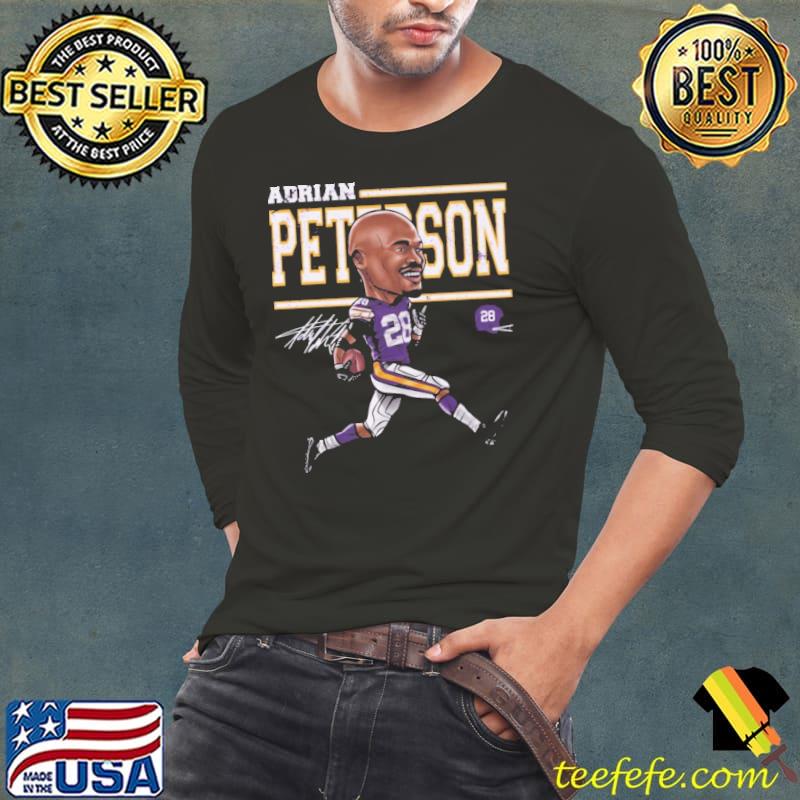 Adrian Peterson Minnesota Cartoon American former football running back shirt