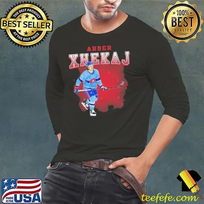 Arber Xhekaj Canadian professional ice hockey defenceman shirt