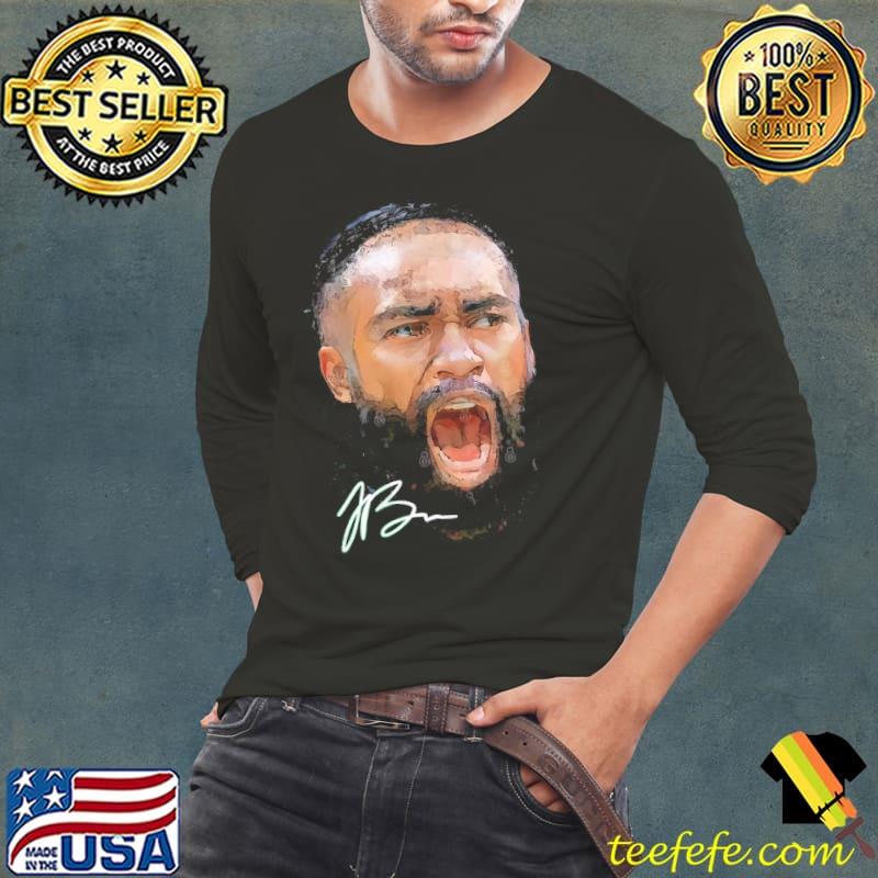 Boston #7 Jaylen Brown Scream American professional basketball player shirt