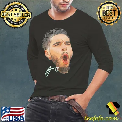 Boston Jayson Tatum #0 Scream American professional basketball player shirt