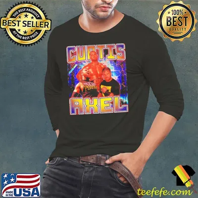 CURTIS AXEL an American professional wrestler shirt