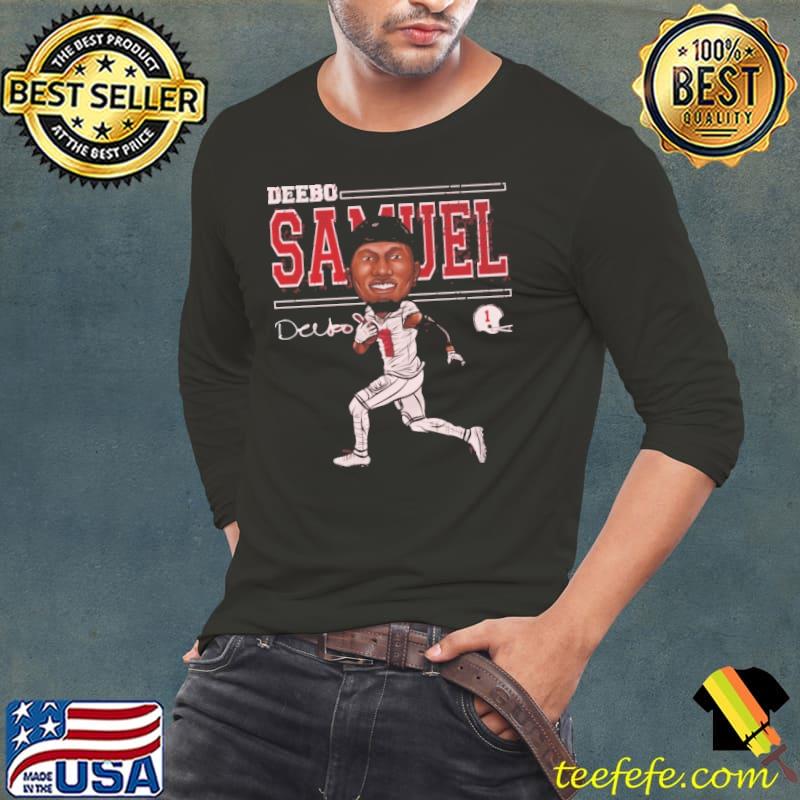 Deebo Samuel San Francisco Cartoon American football wide receiver shirt