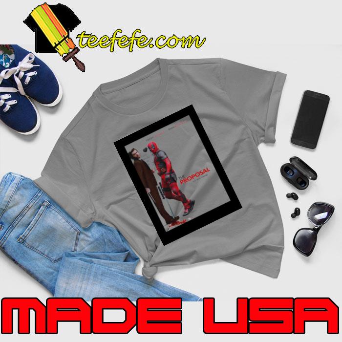 Hugh Jackman And Ryan Reynolds The Proposal Just Keep Asking Deadpool And Wolverine Marvel Studios Shirt Unisex Hugh Jackman And Ryan Reynolds The Proposal Just Keep Asking Deadpool And Wolverine Marvel Studios Shirt Unisex