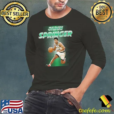 JADEN SPRINGER an American professional basketball player for the Boston shirt