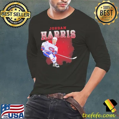 Jordan Harris American professional ice hockey defenseman shirt