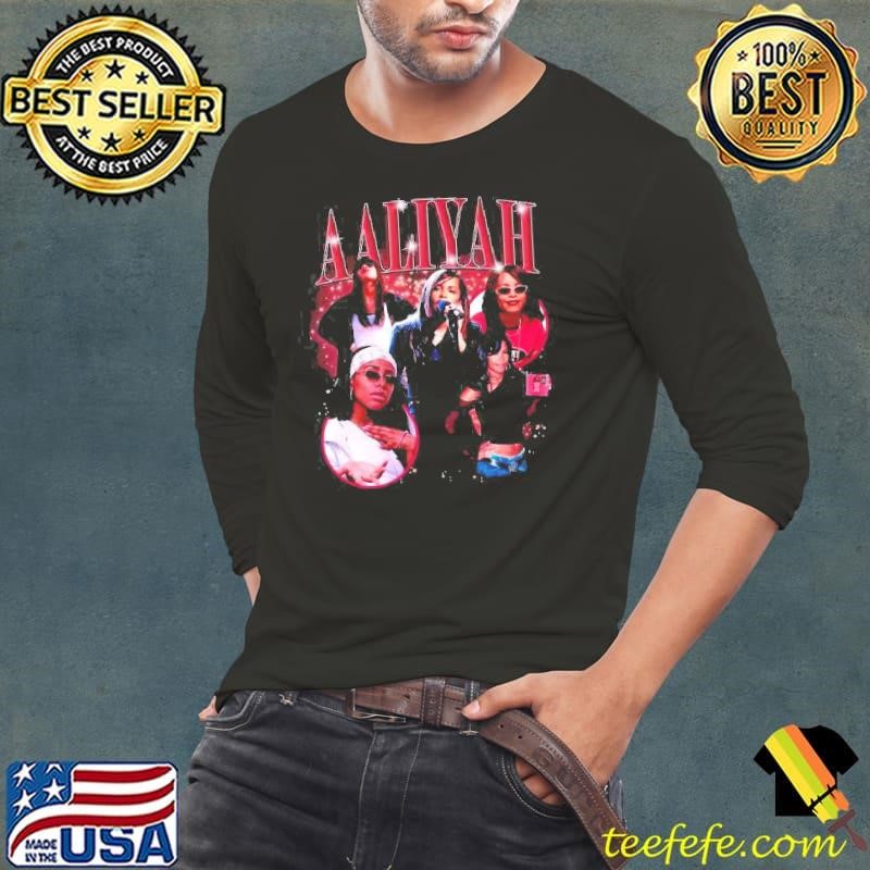 Aaliyah Vintage 90s Long Sleeve Tee