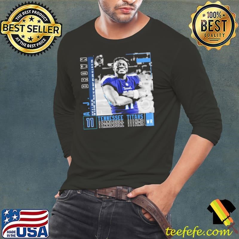 Aj brown American football wide receiver the Philadelphia Eagles Long Sleeve Tee