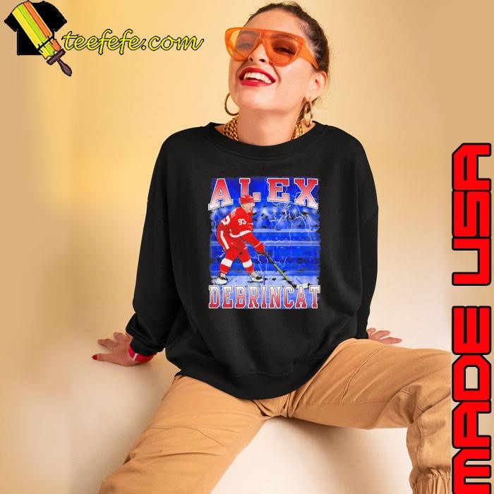 Alex DeBrincat American professional ice hockey right winger Detroit Red Wings Sweatshirt
