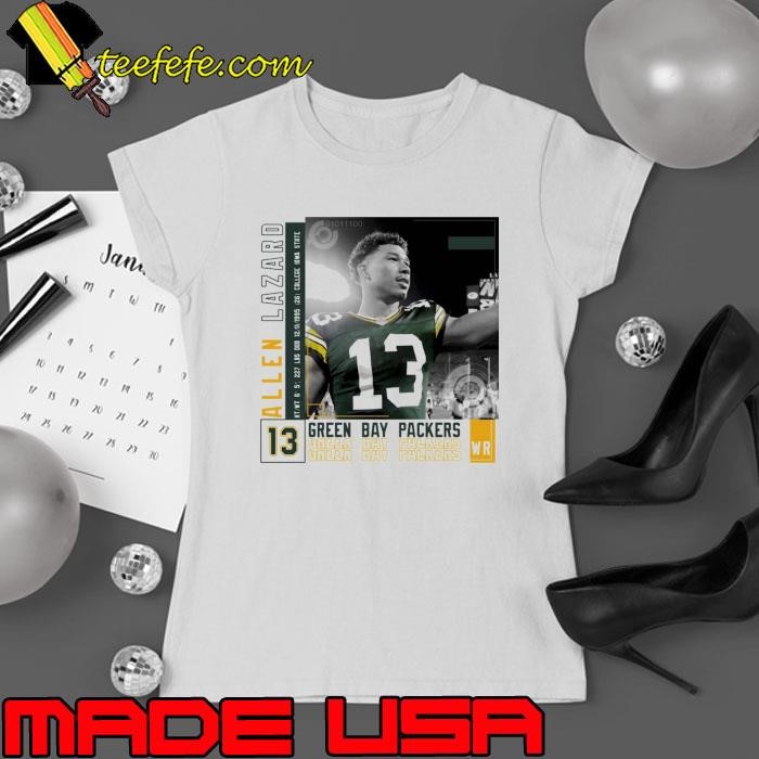 Allen lazard American football wide receiver the New York Jets Ladies tee