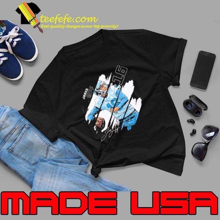 American football quarterback jared goff stripes Unisex