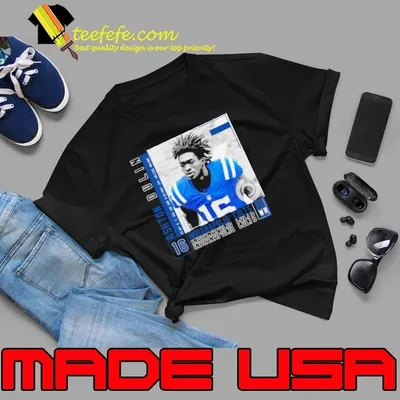 American football wide receiver and return specialist ashton dulin T-Shirt