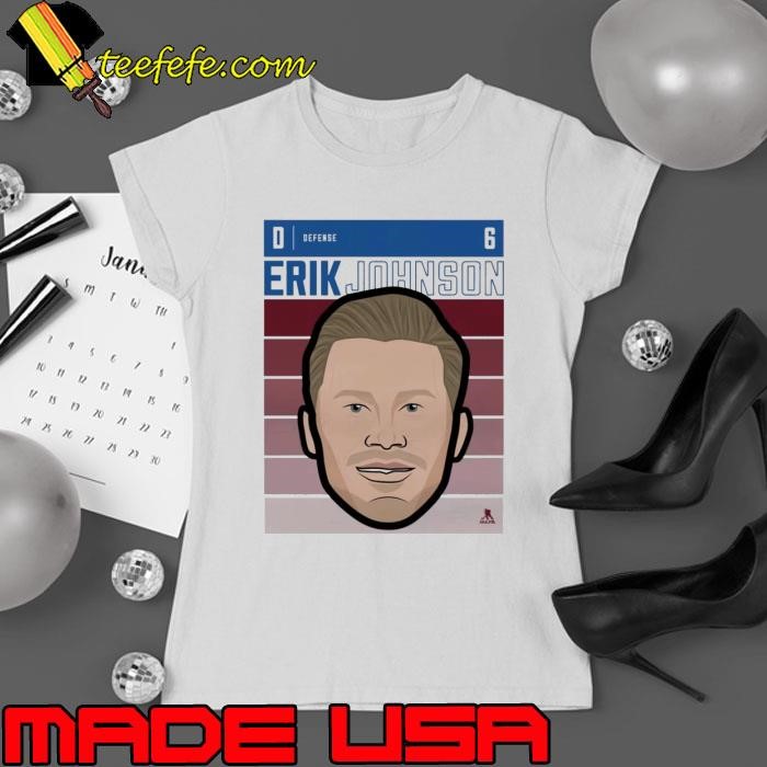 American ice hockey defenseman erik johnson fade T-Shirt
