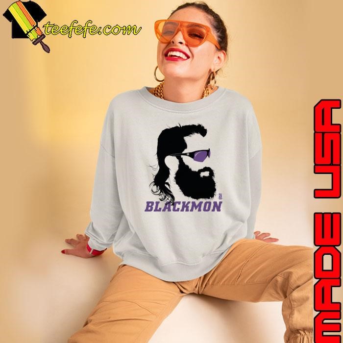 American professional baseball outfielder and designated hitter charlie blackmon silhouette Sweatshirt