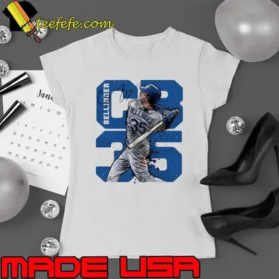 American professional baseball outfielder and first baseman cody bellinger cb35 T-Shirt