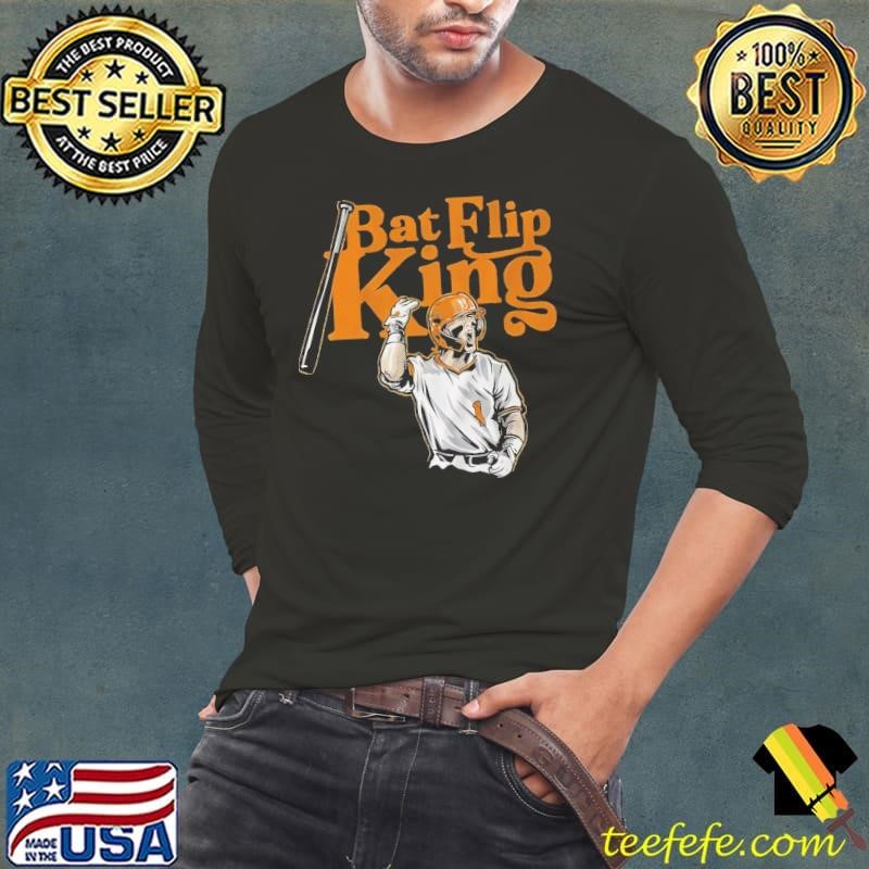 American professional baseball outfielder drew gilbert bat flip king T-Shirt