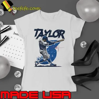 American professional baseball utility player chris taylor rough T-Shirt