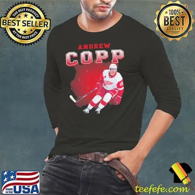 Andrew Copp American professional ice hockey Detroit Red Wings T-Shirt