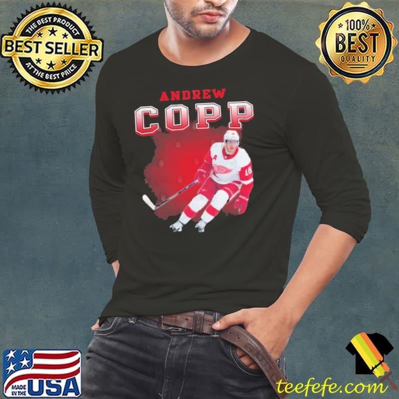 Andrew Copp American professional ice hockey Detroit Red Wings T-Shirt