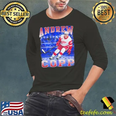 Andrew Copp American professional ice hockey rforward and alternate captain Detroit Red Wings T-Shirt