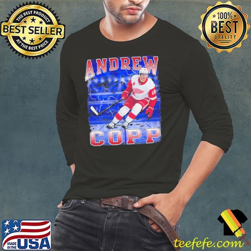Andrew Copp American professional ice hockey rforward and alternate captain Detroit Red Wings T-Shirt