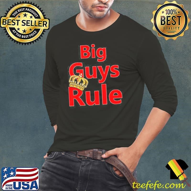 Big Guys Rule Logo Long Sleeve Tee
