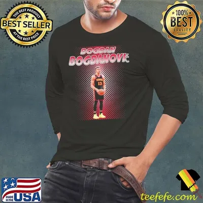 Bogdan Bogdanović Art Serbian professional basketball player Atlanta Hawks T-Shirt