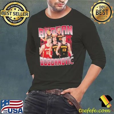 Bogdan Bogdanović Serbian professional basketball player Atlanta Hawks T-Shirt