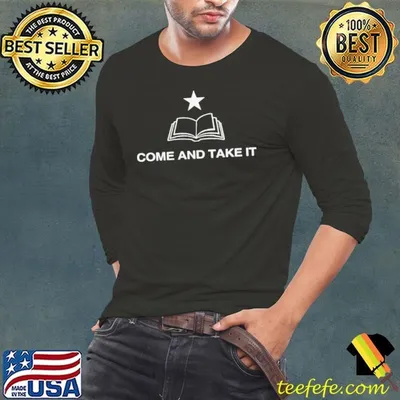 Book ban library school come and take it shirt