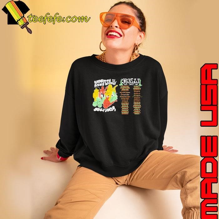 Bootleg King Gizzard & The Lizard Wizard 2024 World Tour Dates Sweatshirt