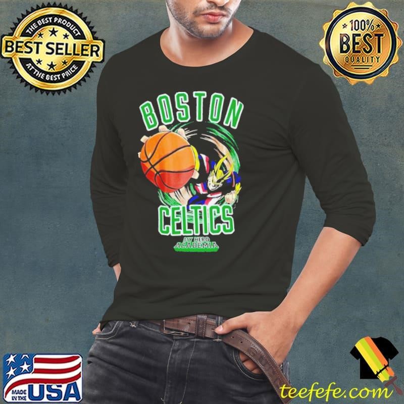 Boston Celtics Boston Smash My Hero Academia Nba Eastern Conference Finals Champions 2024 Long Sleeve Tee