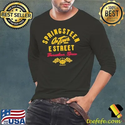 Bruce Springsteen And The E-Street Band Barcelona 2024 Shirt