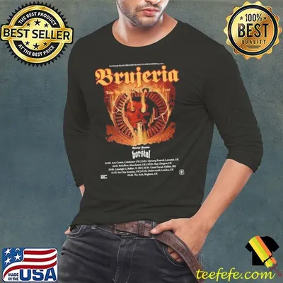 Brujeriaesto Es Brujeria Uk & Ireland Tour 2024 shirt