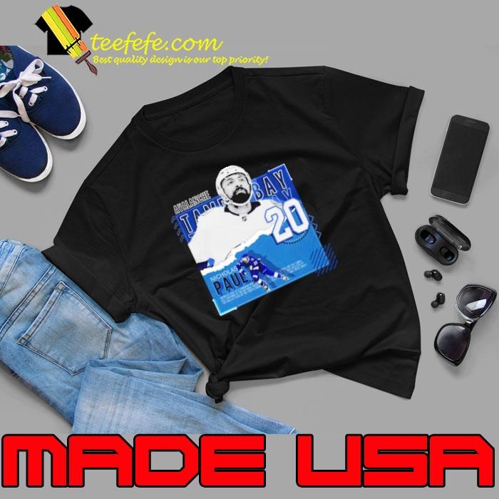 Canadian professional ice hockey forward Tampa Bay Lightning nicholas paul Unisex