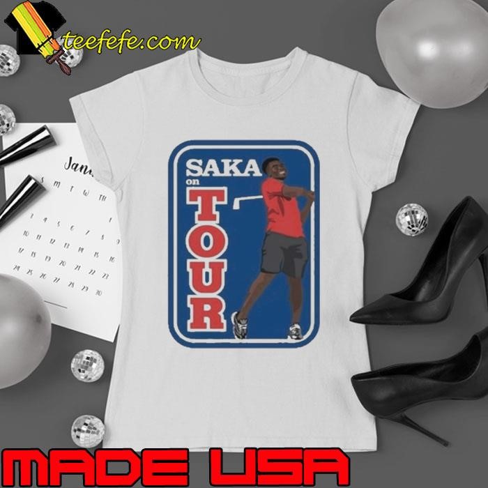 Carlbourkeart Saka On Tour Shirt