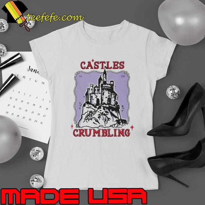Castles Crumbling Stamp Ladies tee