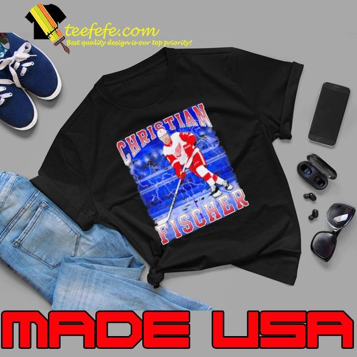 Christian Fischer American professional ice hockey forward Detroit Red Wings Unisex