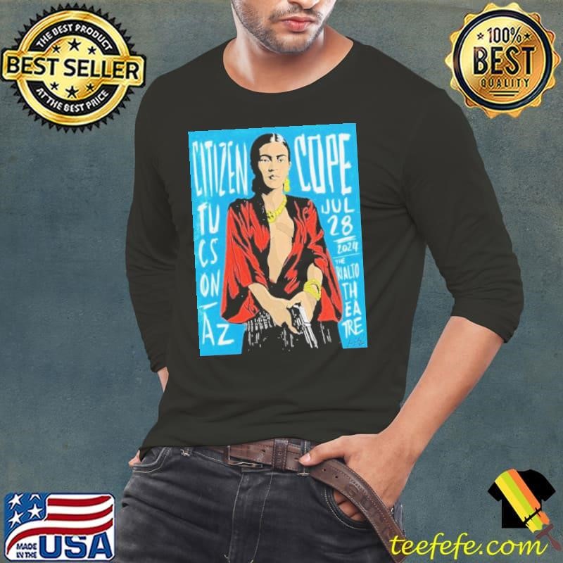 Citizen Cope Tucson Az 2024 Jul 28 2027 The Rialto Theatre Long Sleeve Tee