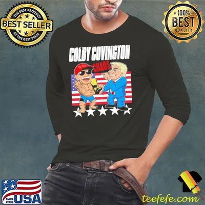 Colby Covington Chaos Trump And Vance President USa Flag T-Shirt