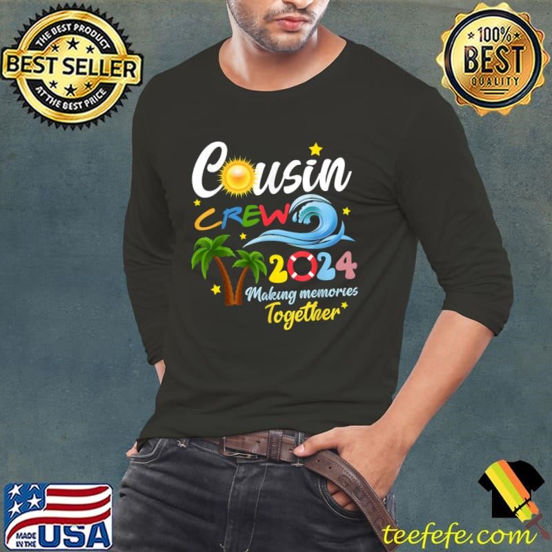 Cousin Crew 2024 Summer Vacation Beach Matching Family Trips T-Shirt