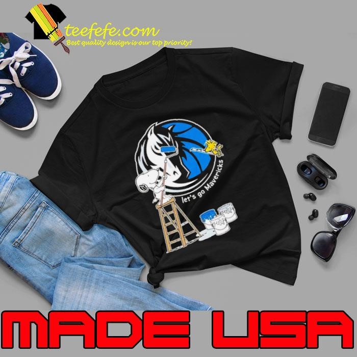 Dallas Mavericks Snoopy And Woodstock Let’s Go Mavericks 2024 Unisex